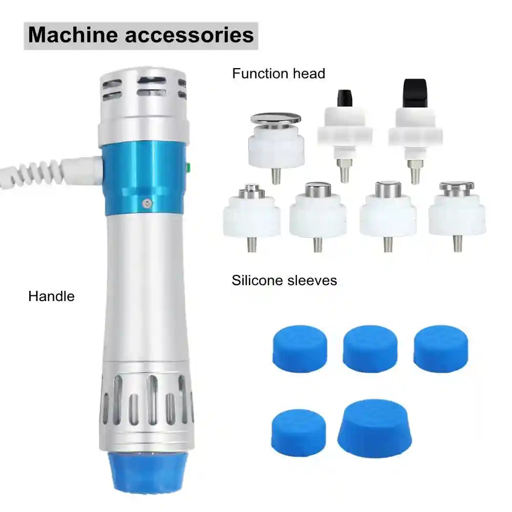 Shockwave Therapy Machine - Portable Pain Relief Wellness Tool Relaxation Treatment Tidesmit