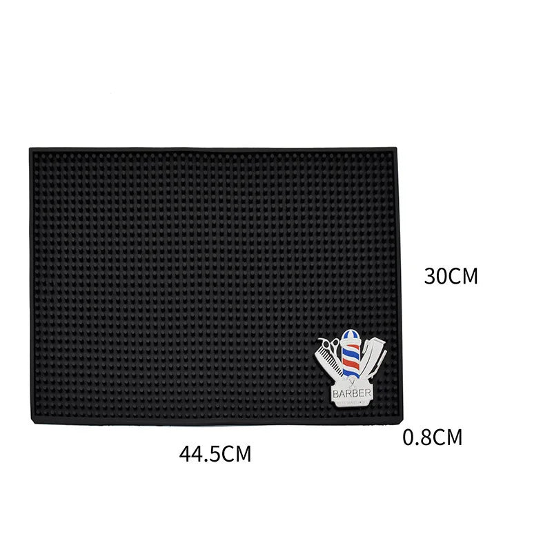 Barber Station Mat Non-Slip Pad for Professional Hair Tool Organization Massage Chairs L Tidesmit