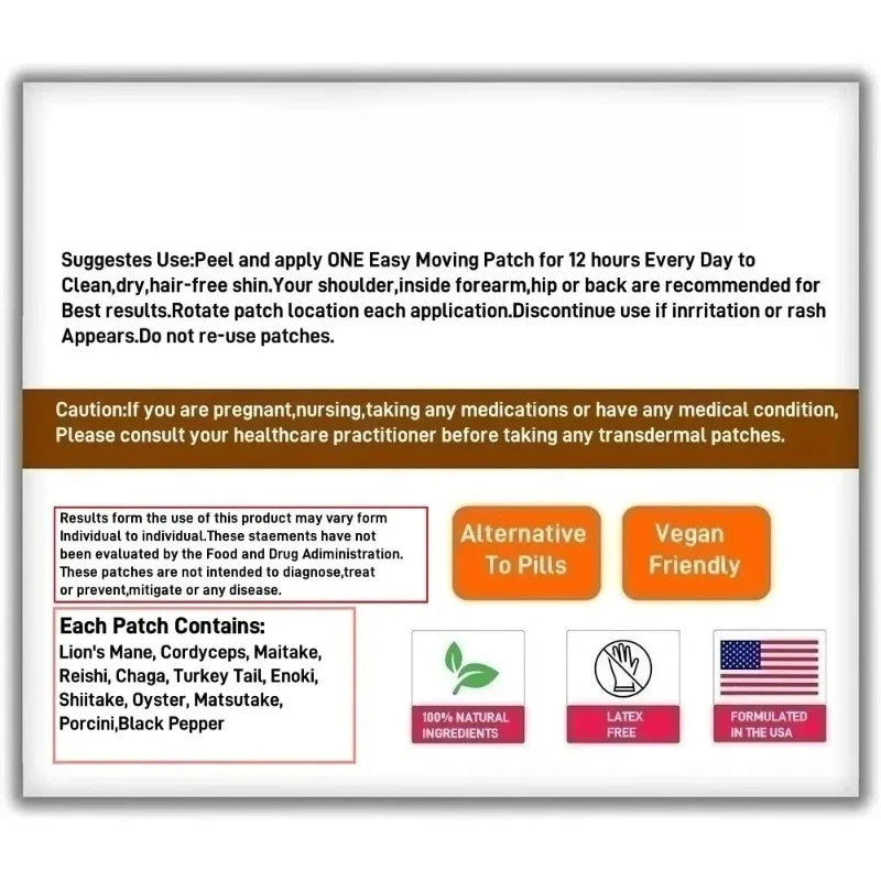 Tidesmit L-Lysine amino acid patches for immune support and gum health. 30 natural transdermal vitamin supplement patches.