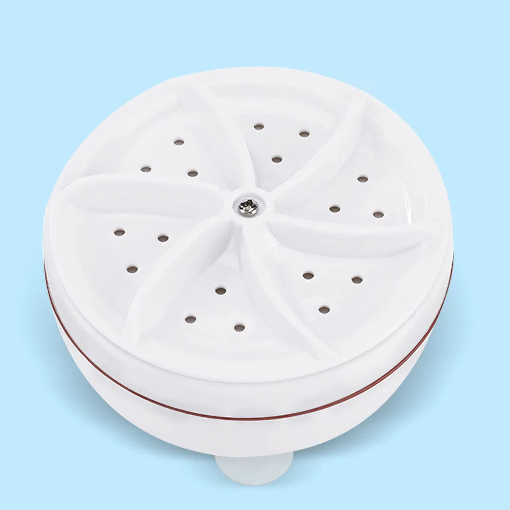 Tidesmit portable ultrasonic turbo bubble washer wheel cleaning socks and underwear, detail view 3