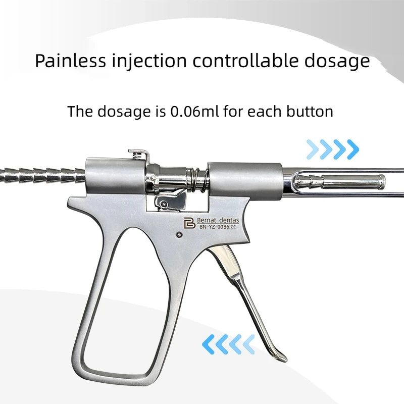 Painless Dental Anesthesia Syringe | Precise Clinical Injection Device Fascia Gun Tidesmit