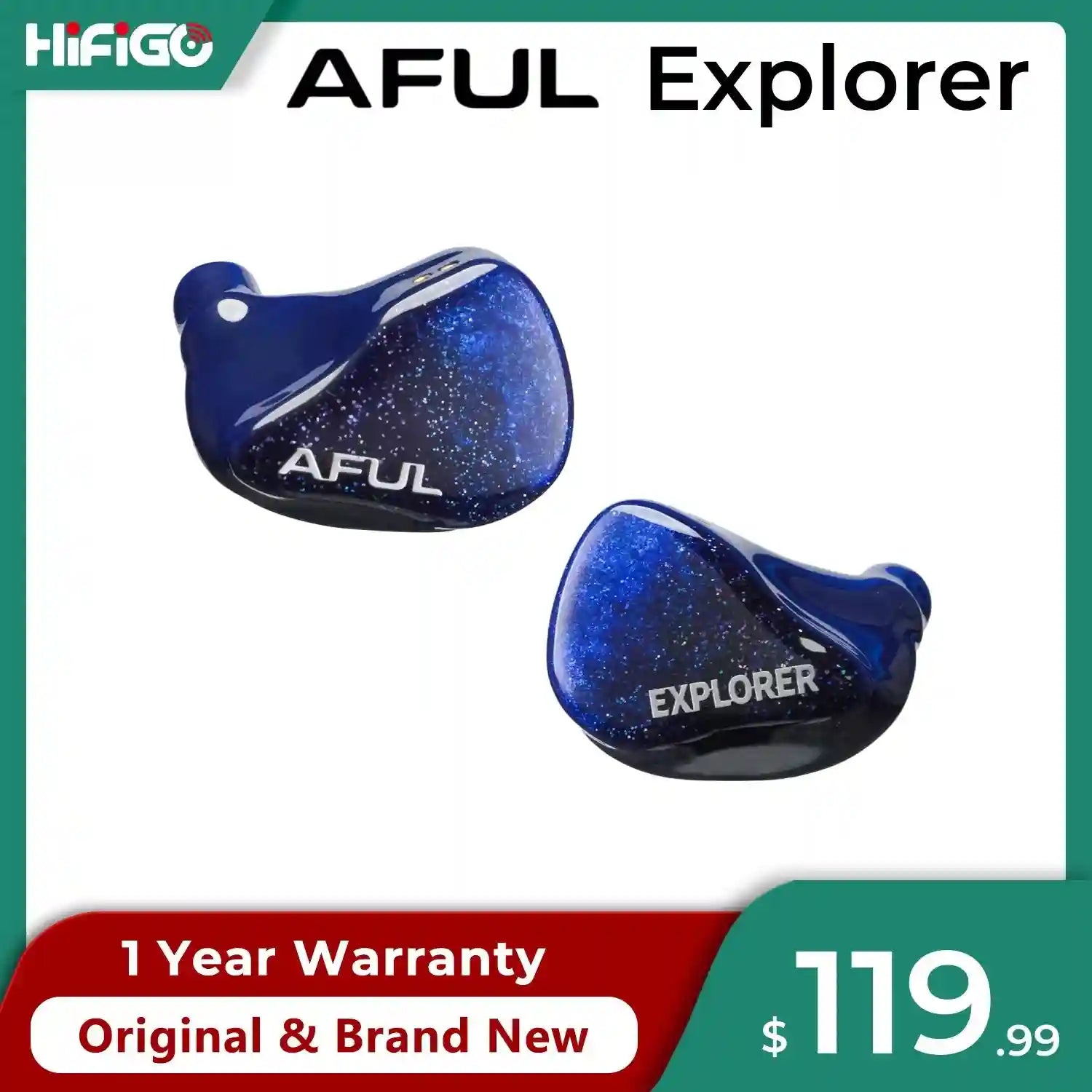AFUL Explorer Hybrid In-Ear Monitors | 1DD+2BA HiFi Audio Performance Tidesmit