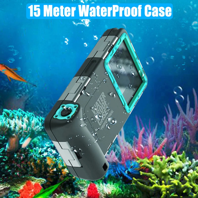 Underwater Phone Case for Xiaomi - IP68 Waterproof Seal Tidesmit