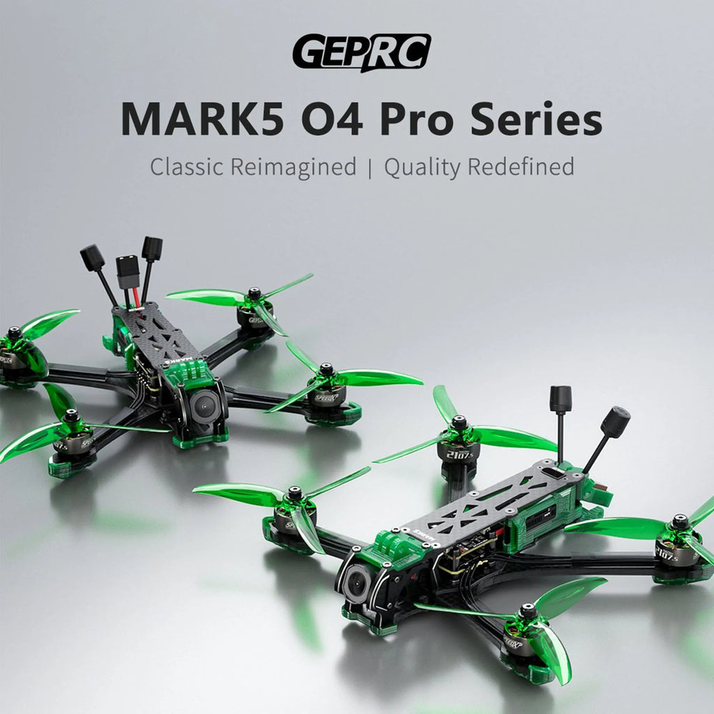 GEPRC Mark5 O4 Pro FPV Drone | High-Performance 6S Brushless System Tidesmit
