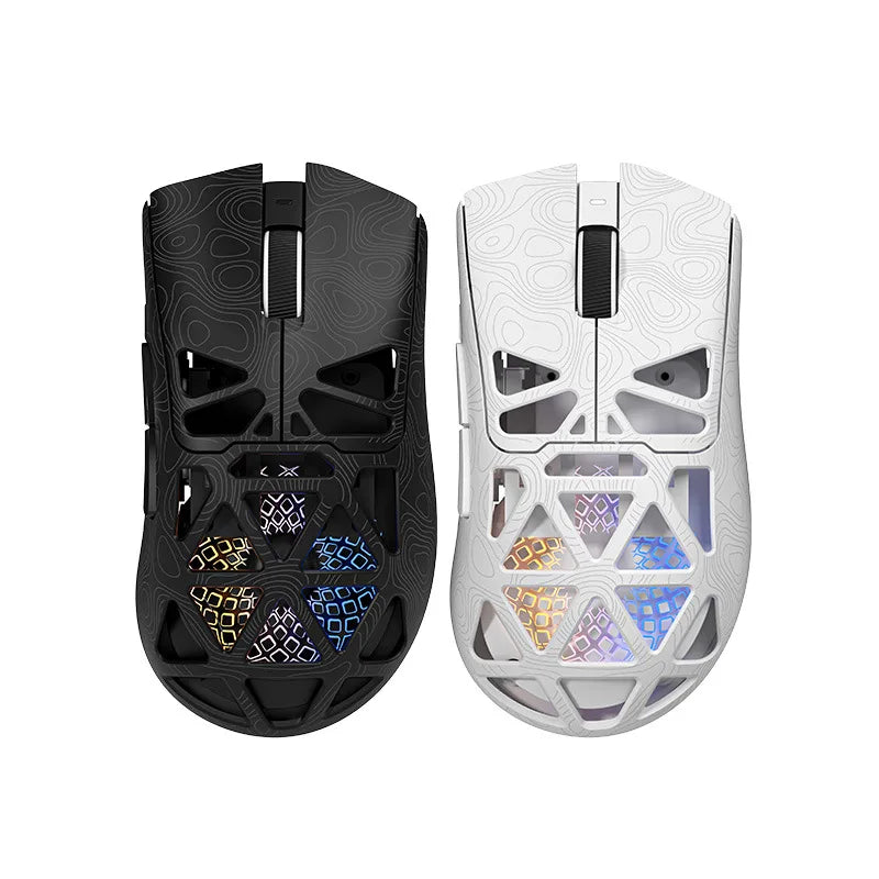 FURYCUBE G11 wireless mouse game Bluetooth the third mock examination PAW3311 lightweight hollow out design RGB mouse