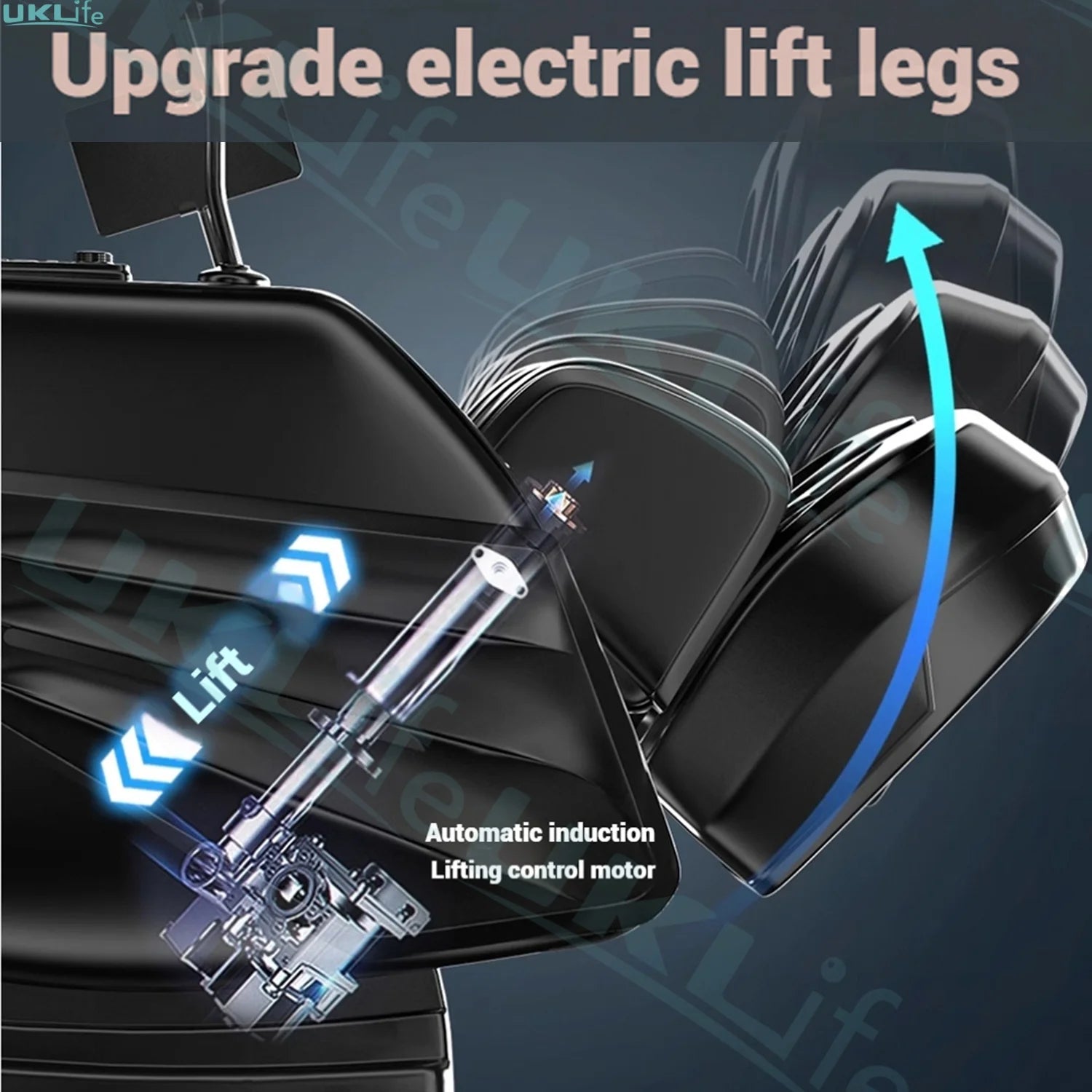 6D SL-Track Full Body Massage Chair - Deep Tissue Heat Therapy Body Shaping Massage Equipment Tidesmit