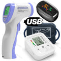 Tensiometer Heart Rate Pulse Meter BP Monitor Healthy Digital Arm Blood Pressure Meter Cuff Medical Automatic Pressure Tonometer