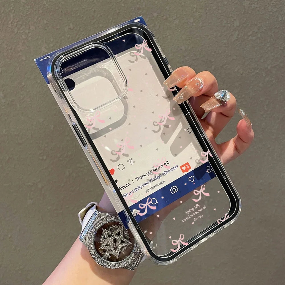 Pink Phone Case for iPhone 17 Pro Max - Shock-Absorbing Slim Cover Tidesmit
