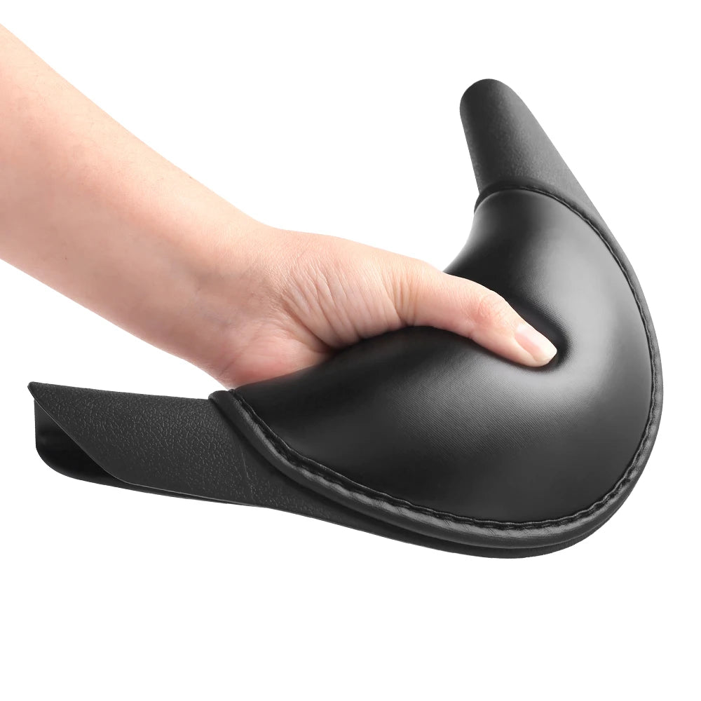 Salon Hair Washing Sink Pillow | Silicone Neck Rest Cushion Black Massage Chairs Tidesmit