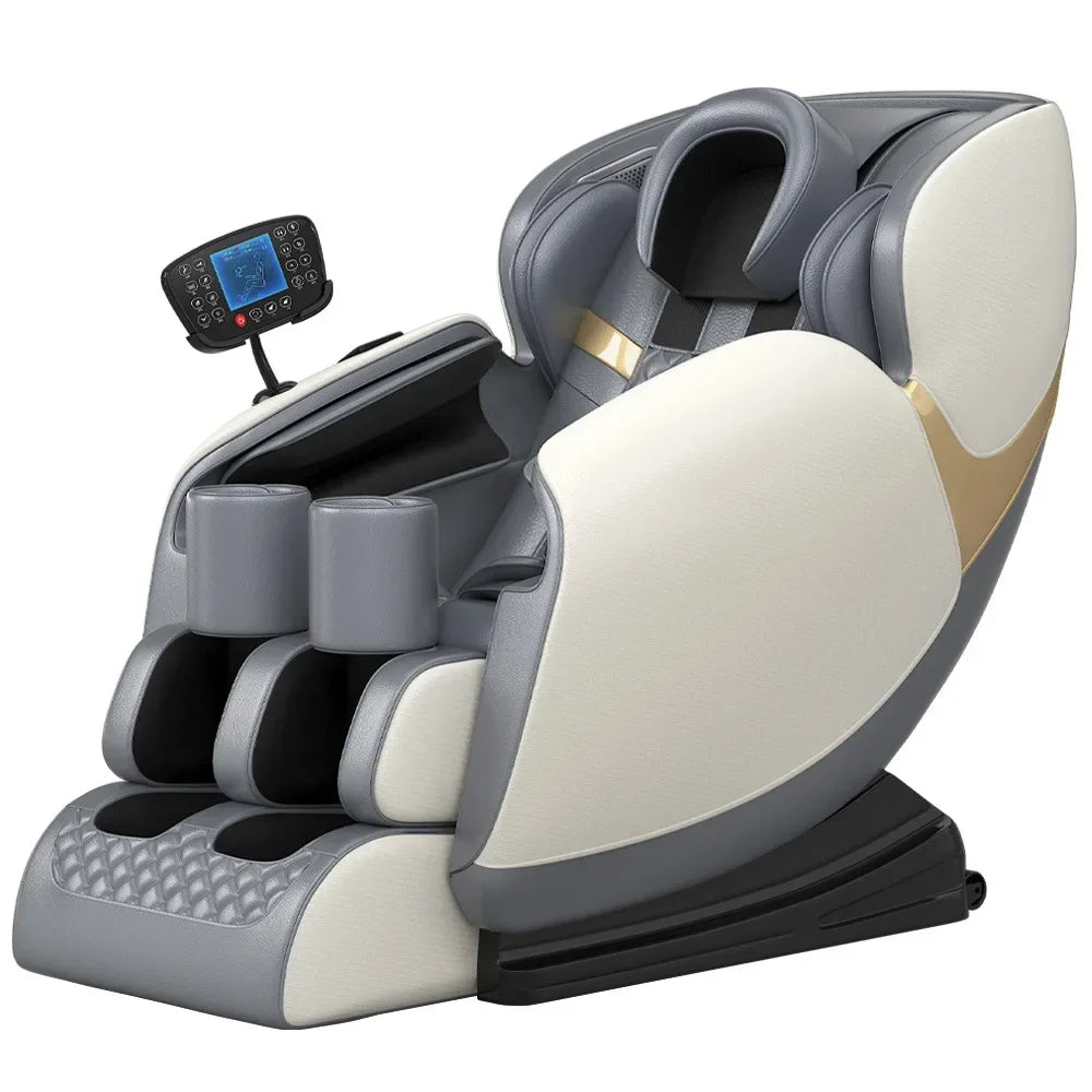 Zero Gravity Massage Chair - Full Body Electric Massager | Tidesmit Massage Chairs Jasno szary Tidesmit