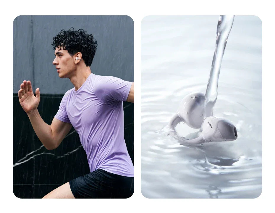 Open Ear Wireless Headphones, 32H Playtime - Tidesmit Audio Tidesmit