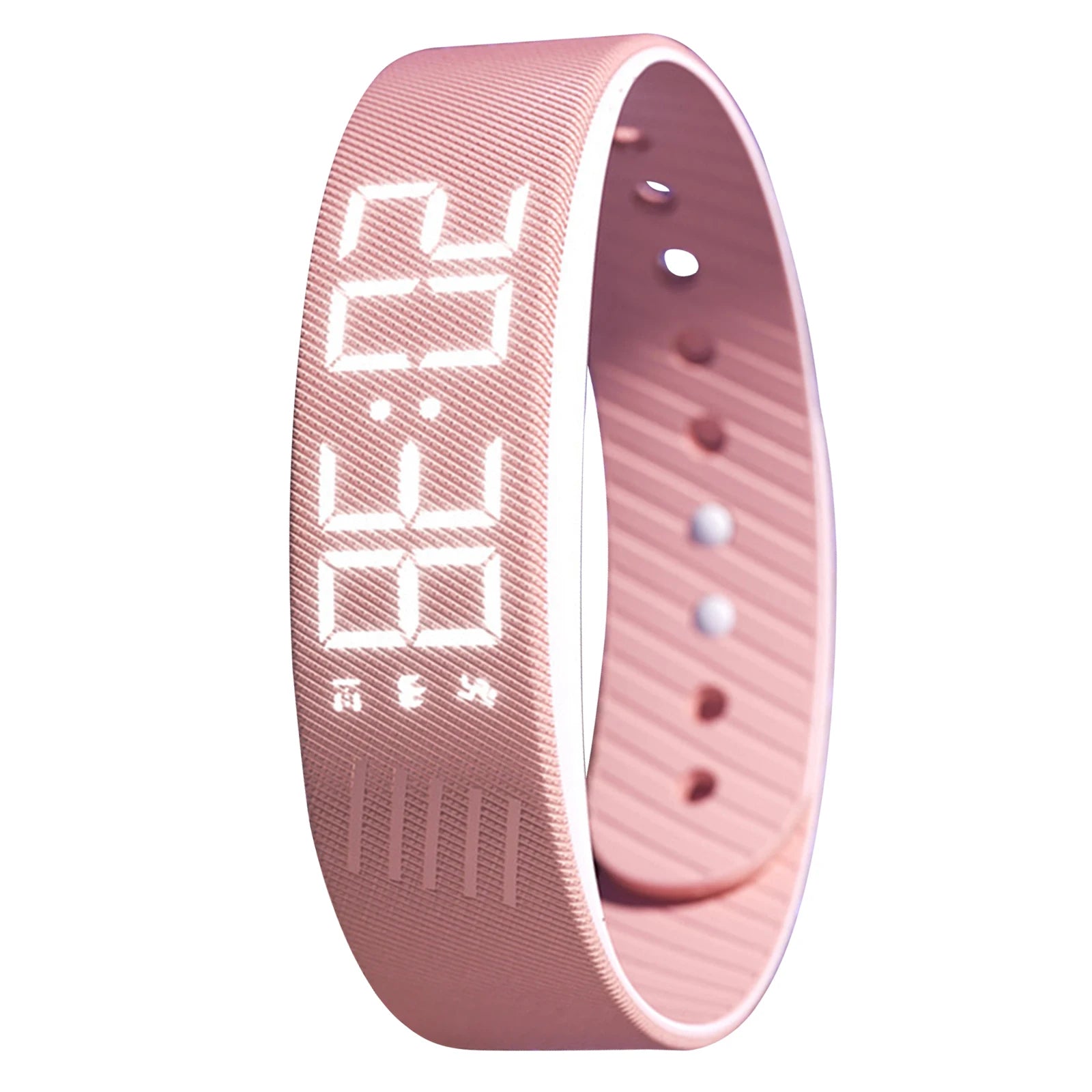 Vibrating Alarm Wristband Waterproof Silent Vibration Alarm Watch with Step Counter Pedometer for Heavy Sleepers Students
