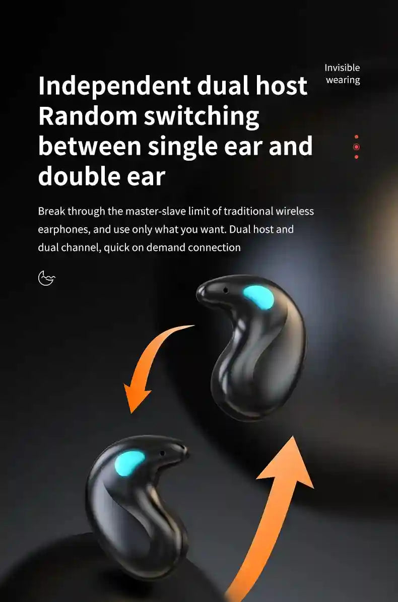 Wireless Sleep Earbuds - Active Noise Cancellation for Better Rest Tidesmit
