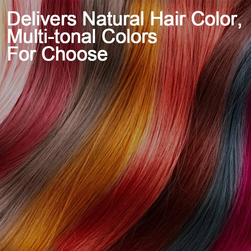 Semi-permanent Hair Color Dye Shampoo,Unisex Color Protecting And Fixing Shampoo Instant Hair Color Long-lasting Shine Hair Care