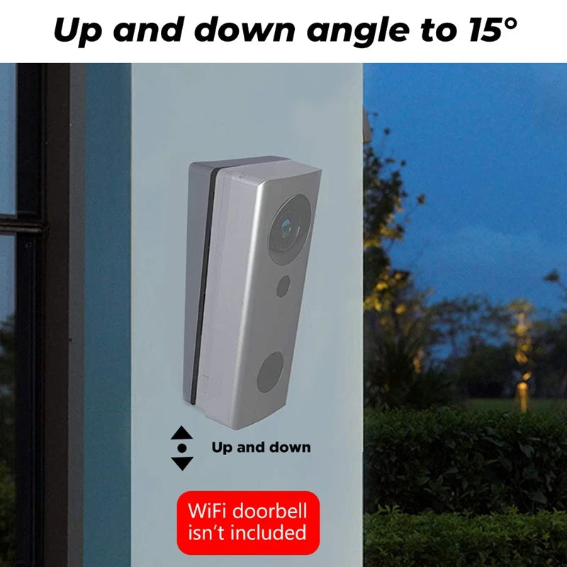 Adjustable Angle Doorbell Bracket For Ring Video Doorbell Household Doorbell Bracket Adjustable
