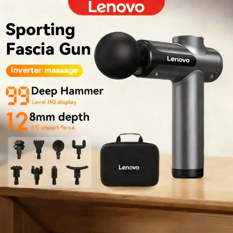 Deep Tissue Massage Gun - 8 Heads Electric Muscle Relief Device Body Shaping Massage Equipment Tidesmit