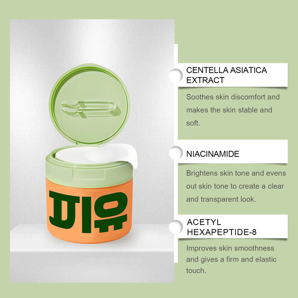 Centella Asiatica Cotton Pads | Gentle Acne Relief Toner Pads (100pcs) Scrubs Treatments Tidesmit