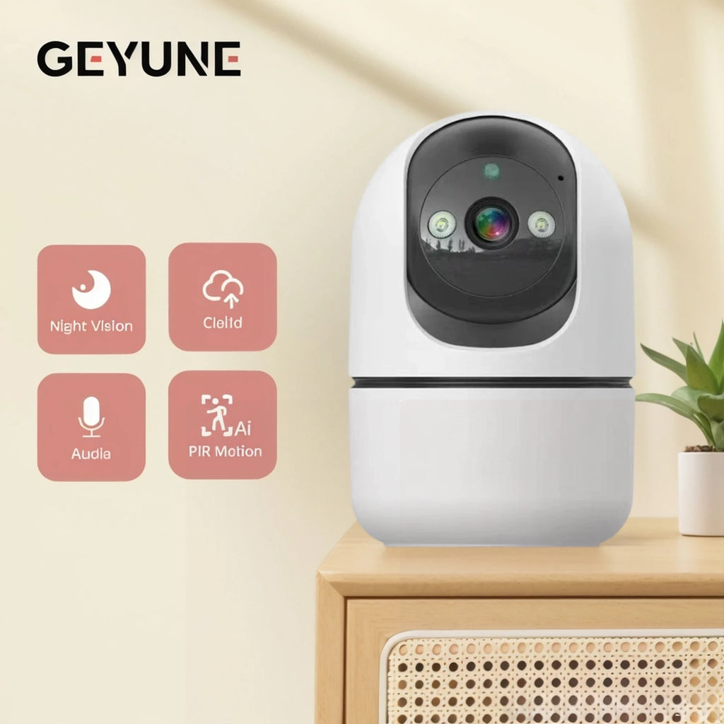 Tuya 2K 4MP Wifi IP Camera Smart Home Auto Tracking Full Night Vision Two Way Audio Wireless CCTV Video Baby Security Camera