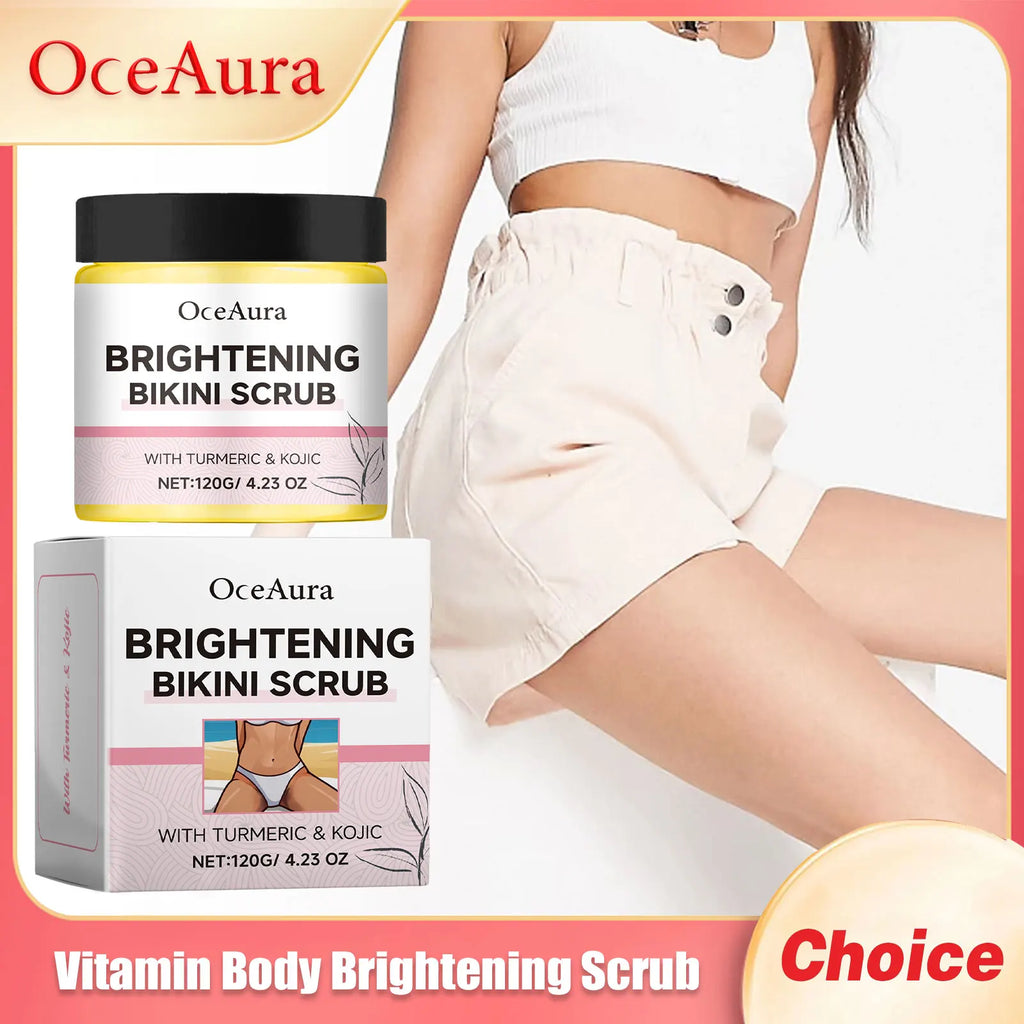 Vitamin Body Brightening Scrub 120g - Salon-Quality Exfoliating Treatment Scrubs Treatments Tidesmit