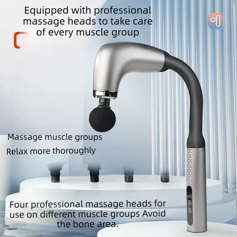 Fascia Gun Deep Tissue Massager - Rechargeable Sports Recovery Tool Fascia Gun Tidesmit