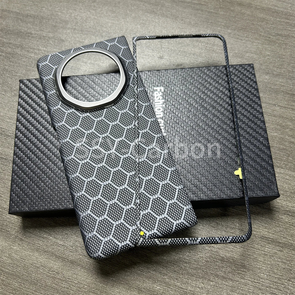 Honor Magic V3 Carbon Fiber Case | Slim Shock-Absorbing Magnetic Cover Tidesmit