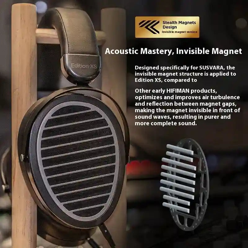 Planar Magnetic Open-Back Over-Ear Headphones | Edition XS Tidesmit