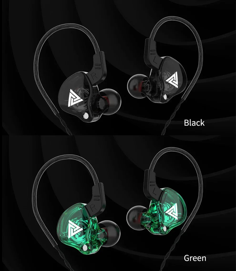 6 Dynamic Driver Wired In-Ear Headphones with Mic by Tidesmit Tidesmit