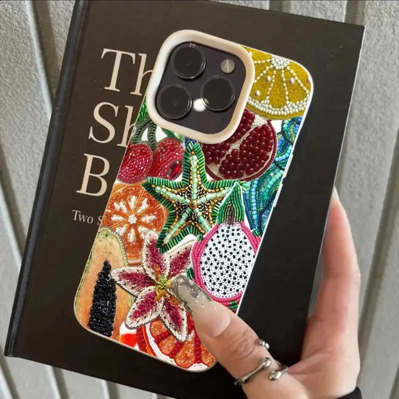 Retro Fruit Phone Case for iPhone - Slim Shock-Absorbing Cover 1 Tidesmit