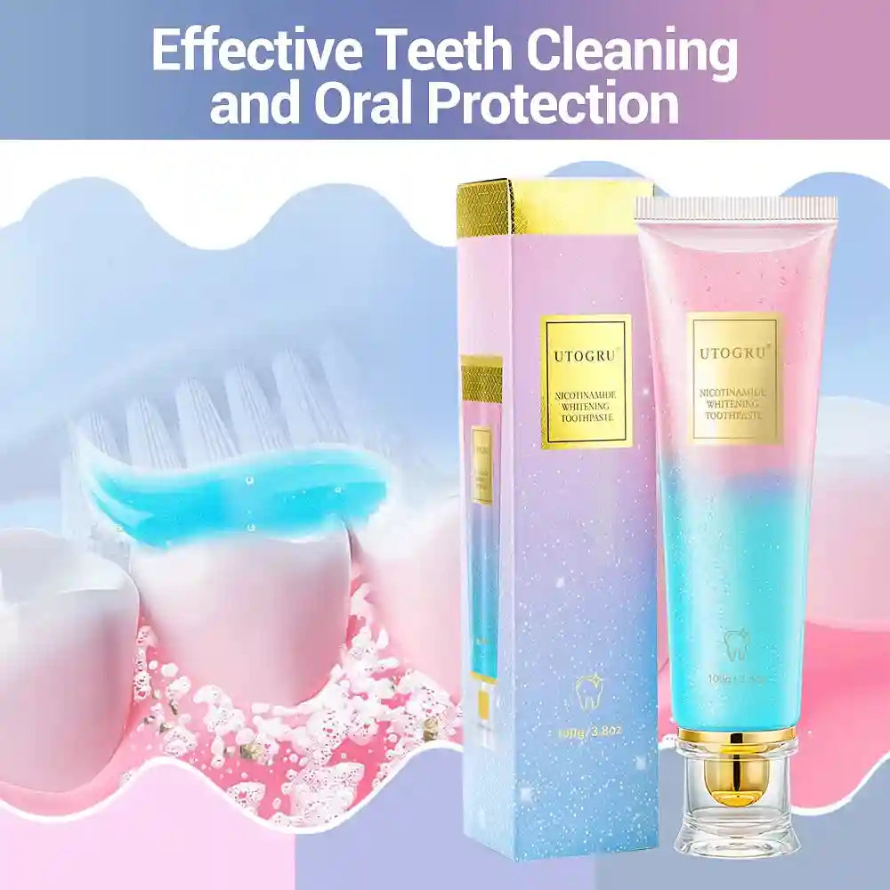 Tidesmit 3-pack teeth whitening toothpaste for sensitive teeth effectively removing coffee and wine stains