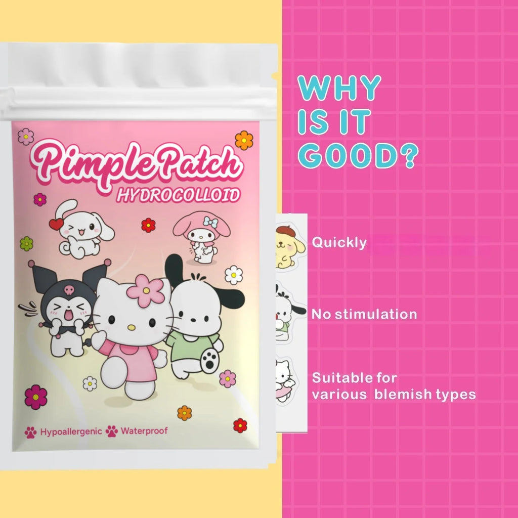 Acne patches, acne stickers, facial acne patches, concealer, concealer stickers 100PCS hello kitty