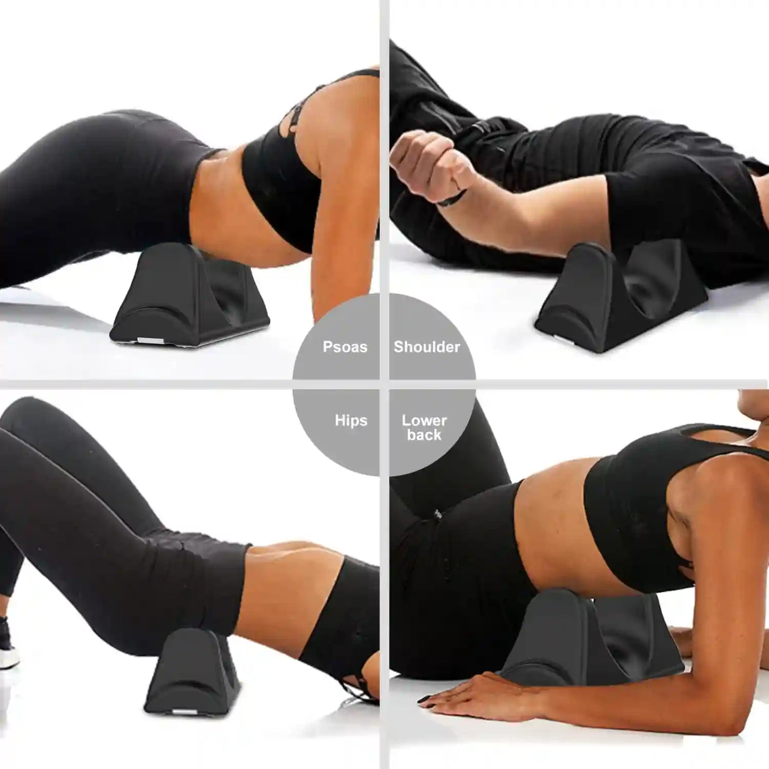 Psoas Muscle Massager for Deep Tissue Hip Flexor Relief | Rechargeable Back Massage Instrument Tidesmit