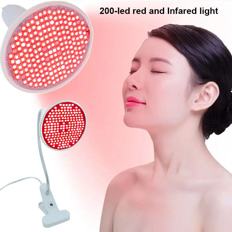 Deep red Beauty Anti Aging Red led Light  IR Infrared bulb E27 Therapy  660nm 850nmplant grow lamp for Body Skin Pain Relie