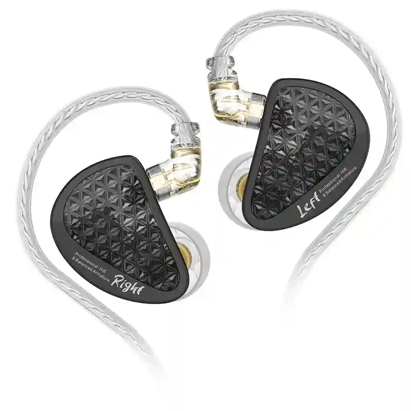 KZ AS16 Pro 16BA Hi-Fi In-Ear Monitors with Precision Noise Isolation Tidesmit