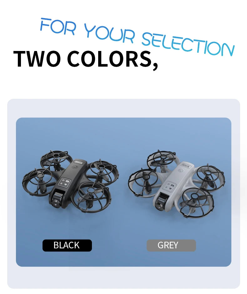 Mini Foldable Camera Drone with 4K Video - Compact Beginner Quadcopter Tidesmit