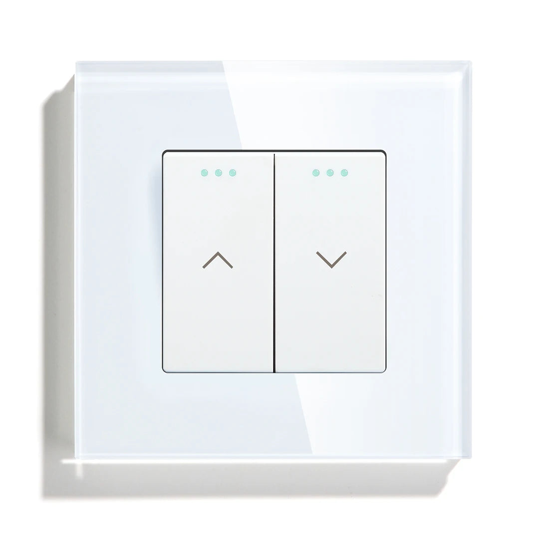 Mechanical Curtain Switch for EU Smart Blinds - Alexa & Google Home Compatible White EU standard Tidesmit