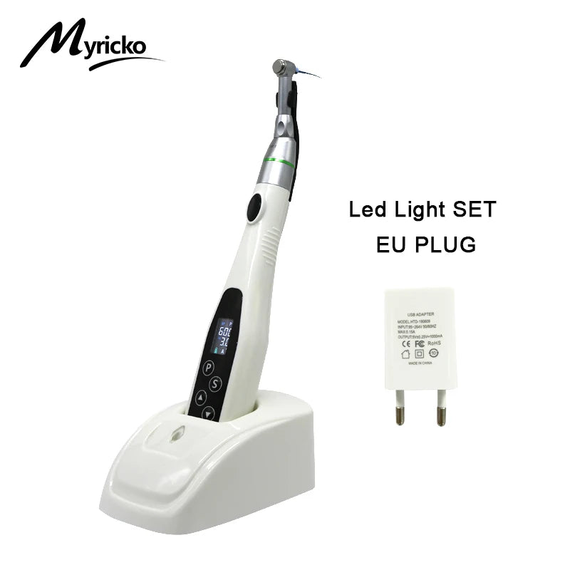 Wireless Dental Endomotor with LED Light | 16:1 Reduction | Tidesmit Body Shaping Massage Equipment White EU Tidesmit