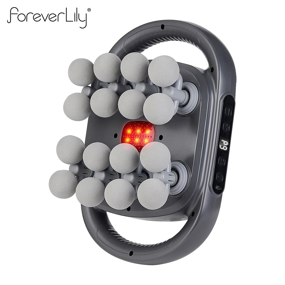 Deep Tissue Massage Gun - 16-Head Portable Electric Massager Body Shaping Massage Equipment Tidesmit