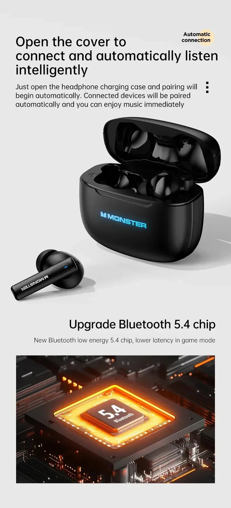 Wireless Bluetooth Earbuds | ANC In-Ear Headphones by Tidesmit Tidesmit