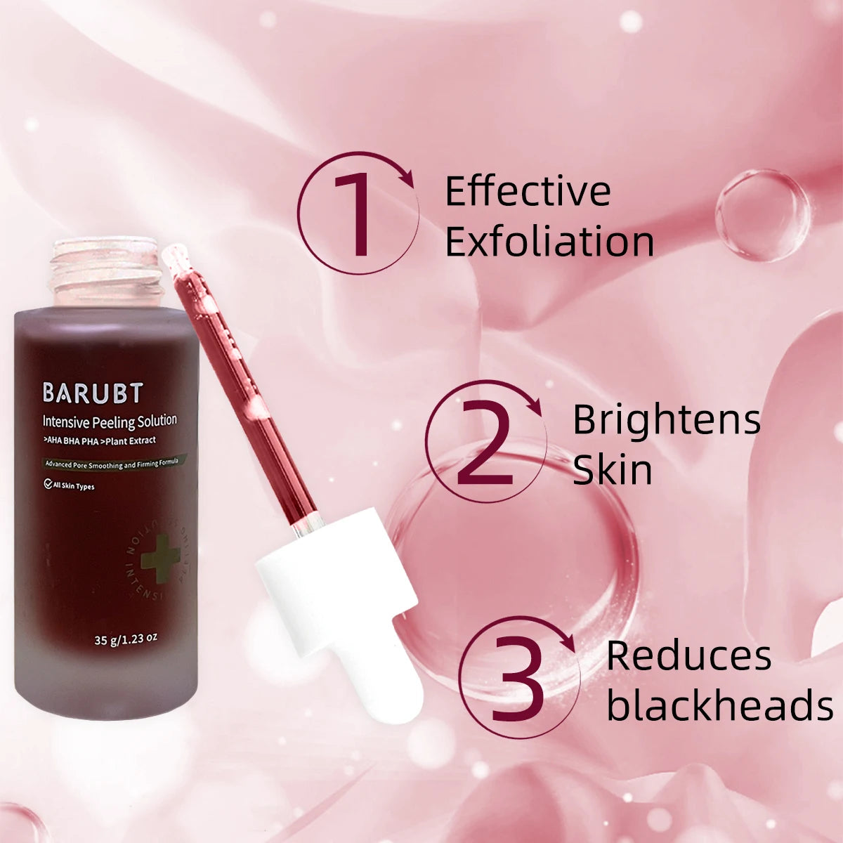 Exfoliating Acid Essence | Pore Tightening Serum DZ1573 Scrubs Treatments Tidesmit