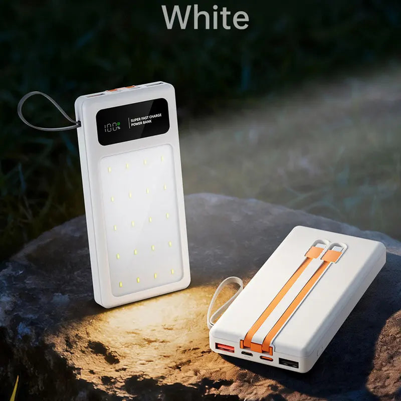 Tidesmit High Capacity Portable Power Bank with LED Camping Light Tidesmit