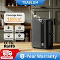 TEABLUM Aroma Diffuser 500ML Bluetooth Essential Oil Diffuser For Home Room Fragrance HVAC Electric Aromatic Oasis Air Freshener