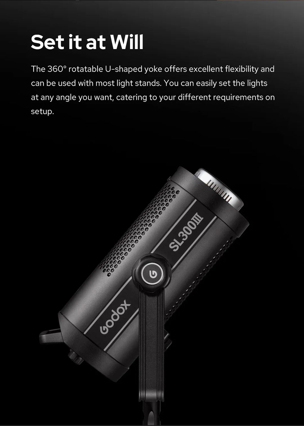 Godox SL150III 150W Daylight LED Video Light - Bowens Mount Studio Lighting Tidesmit