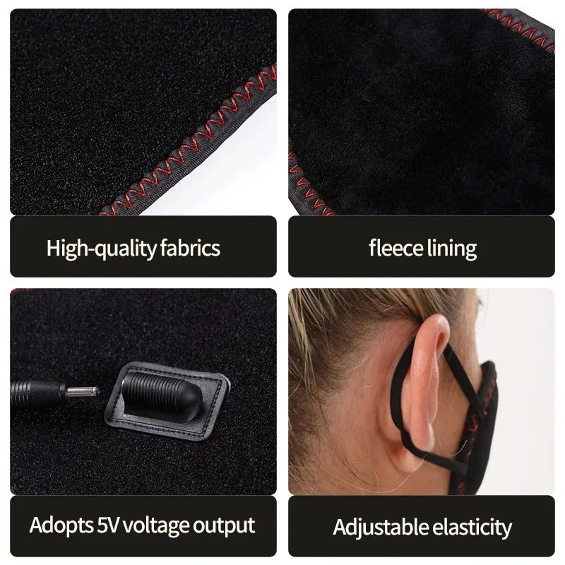 Electric Heating Nose Warmer with Massage - 3-Setting Wellness Tool Relaxation Treatment Tidesmit