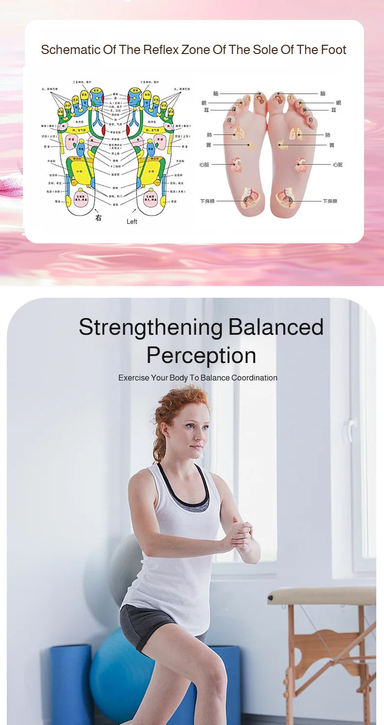 Massage Cushion Balance Board - Sensory Integration & Muscle Relief Tool Massage Cushion Tidesmit