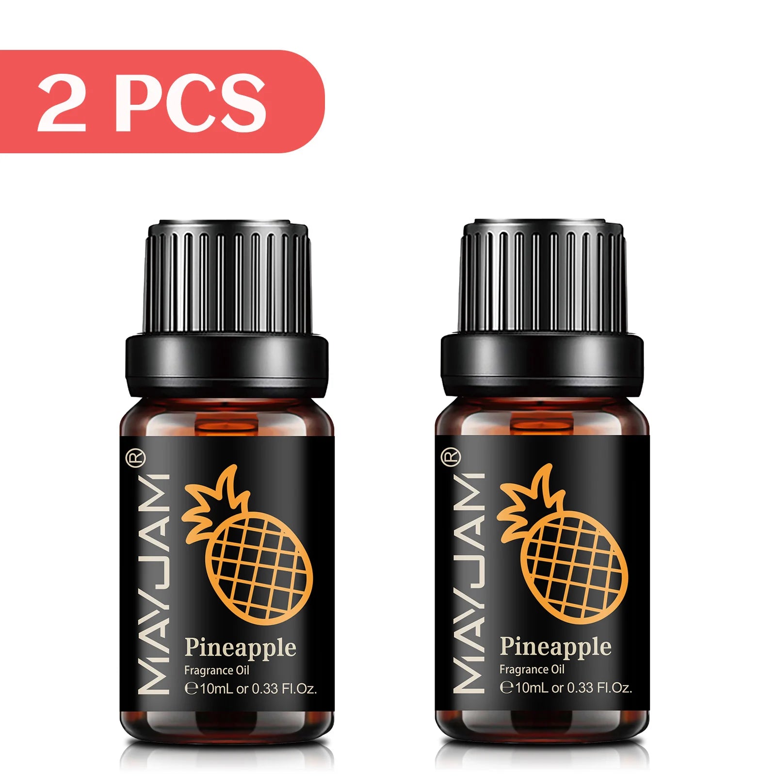MAYJAM 10ML Fruit Fragrance Oil Strawberry Watermelon Mango Coconut Cherry For Humidifier Candle Soap Making Air Freshener