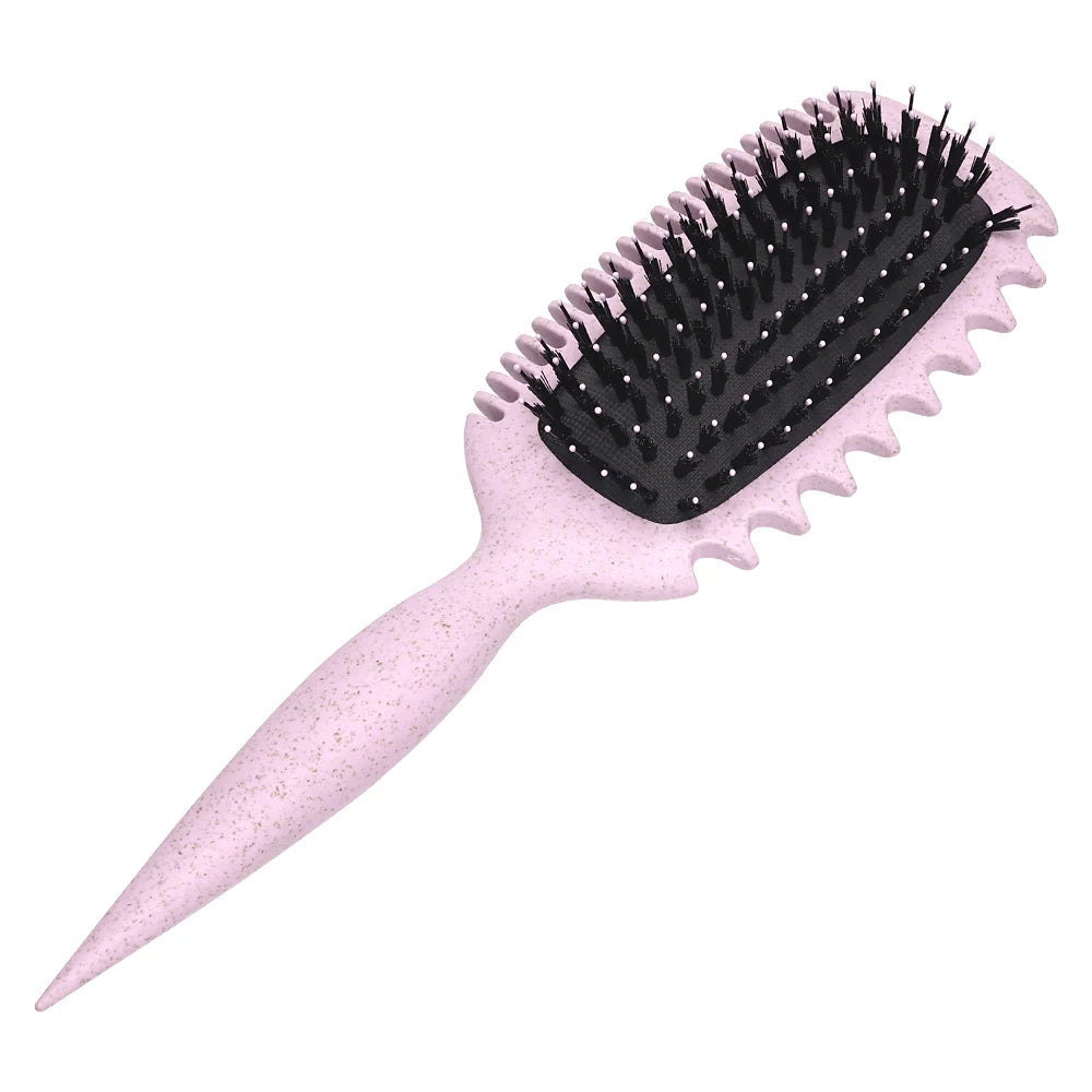 Detangling Air Cushion Hairbrush by Tidesmit – Ergonomic Scalp Massager Massage Chairs purple Tidesmit
