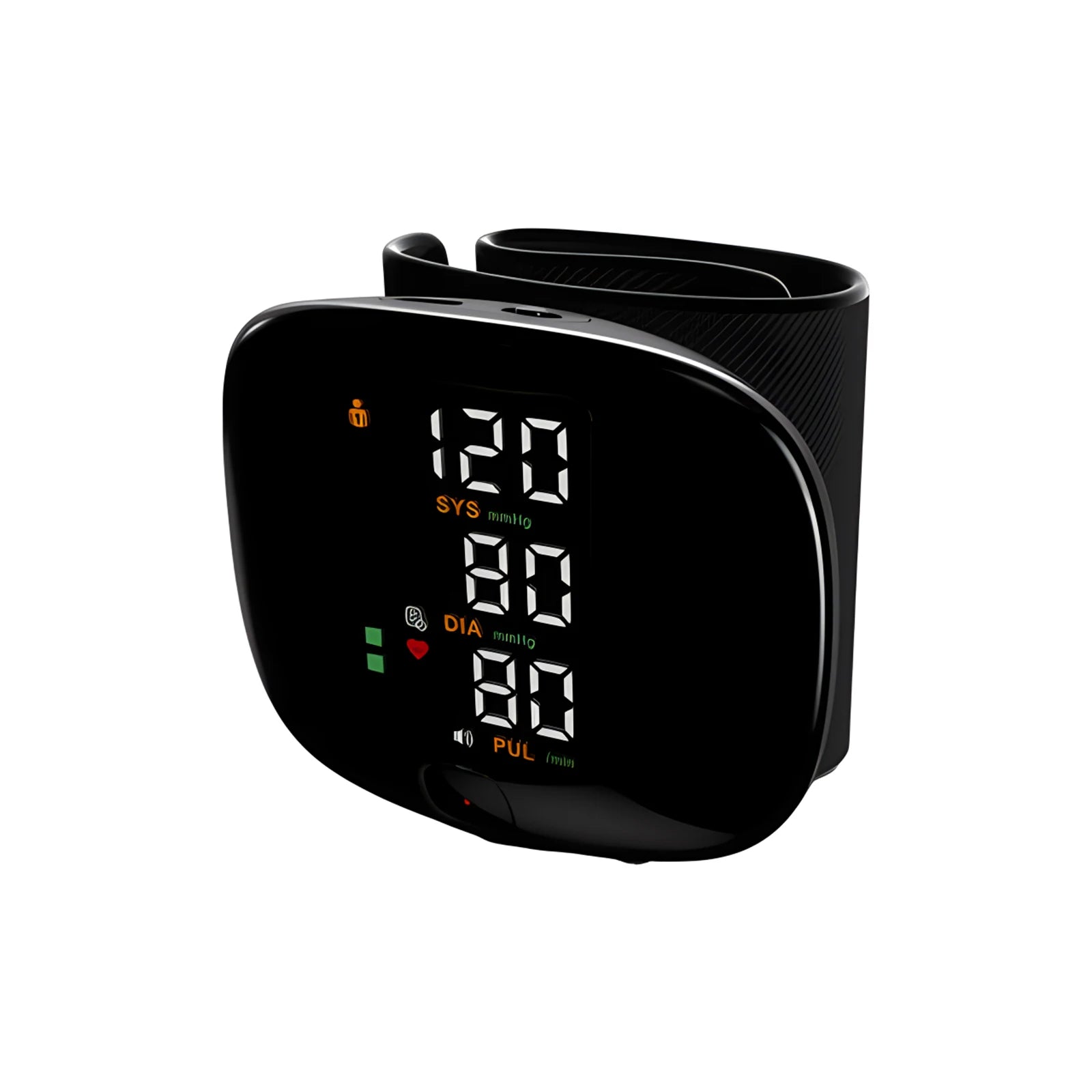Home Medical USB Charging Blood Pressure Tensiometer Digital Wrist BP Monitor High Precision Heart Rate Detection English Voice
