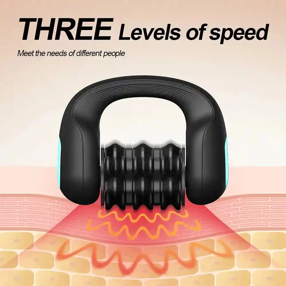 Electric Massage Roller for Deep Tissue Muscle Recovery | Tidesmit Massage Roller Tidesmit