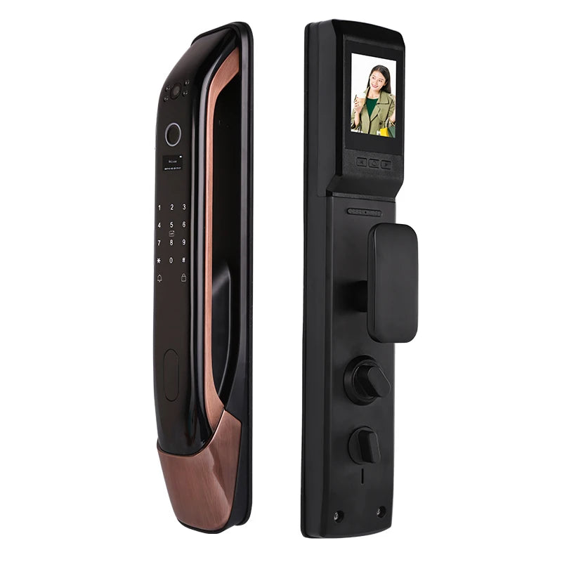 Digital Door Lock Competitive Price Fingerprint USmart Go APP Tuya Smart WiFi With Camera Smart Door Lock