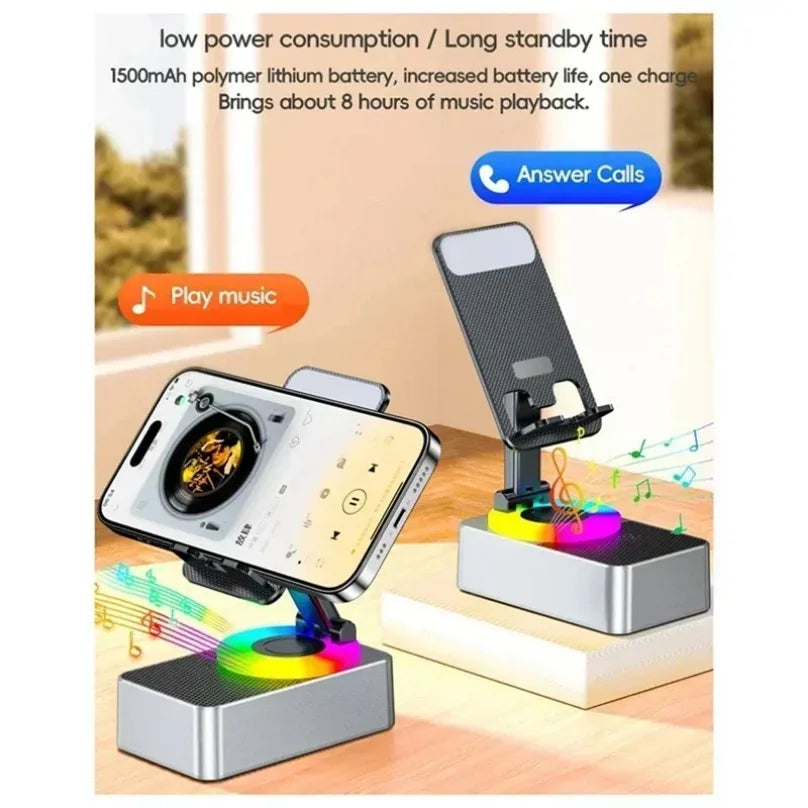 Portable Bluetooth Speaker 5-in-1 Power Bank with Phone Stand | Tidesmit Tidesmit